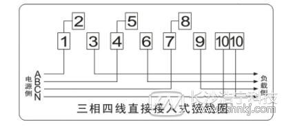 三相四線電表接線圖全解 含實(shí)物圖?-陜西茂禎電力工程有限公司