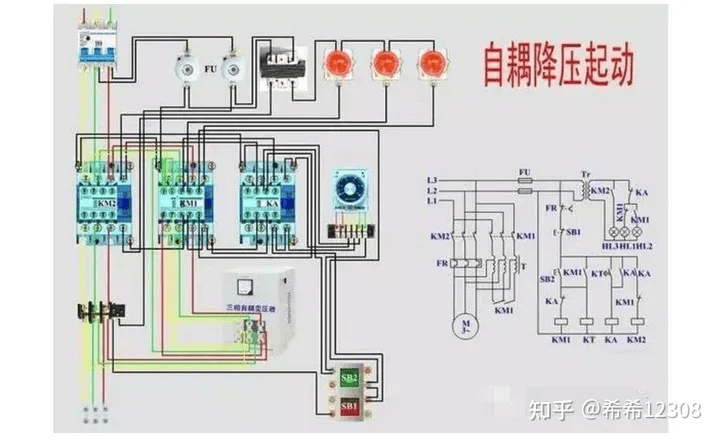 一文看懂自耦變壓器實(shí)物接線圖解-陜西茂禎電力工程有限公司